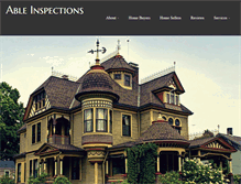 Tablet Screenshot of ableinspections.com